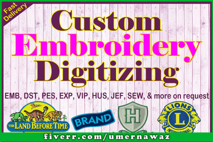 Gig Preview - Digitize your logo into embroidery format