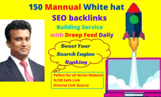 Gig Preview - High da seo backlinks manually link building service