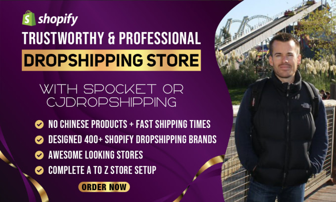 Gig Preview - Build your shopify dropshipping store with USA suppliers