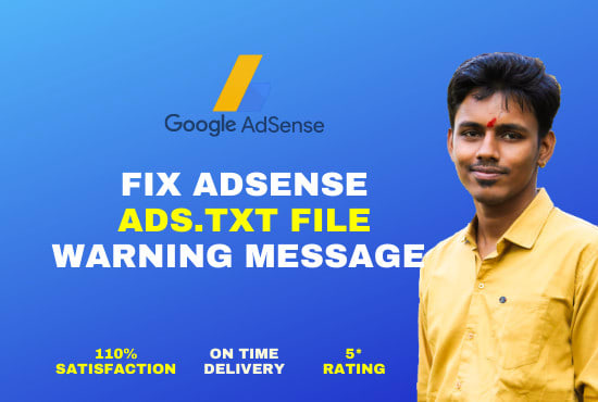 Gig Preview - Create and publish adsense ads txt file