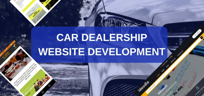 Gig Preview - Our agency will design responsive car dealer website in 24 hours