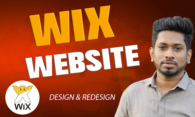 Gig Preview - Create wix website design or wix website redesign for you