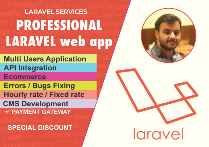 Gig Preview - Fix, develop and deploy your laravel web application