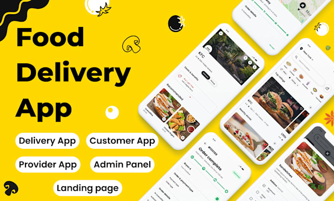 Bestseller - develop food delivery app, grocery app like ubereats,swiggy,grubhub,zomato