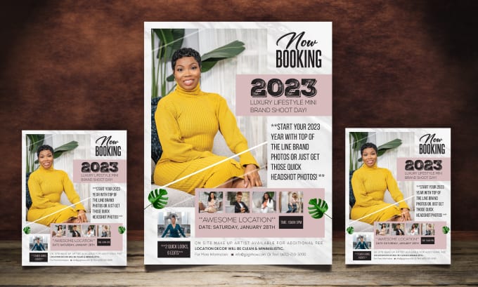 Gig Preview - Design business flyer, rack card, postcard, business card