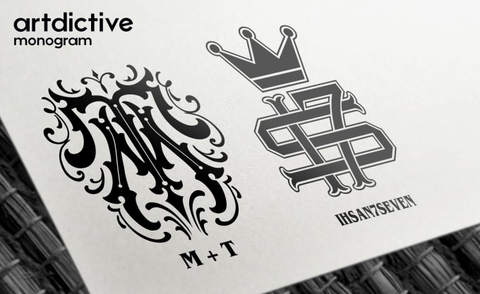 Gig Preview - Design awesome initials monogram