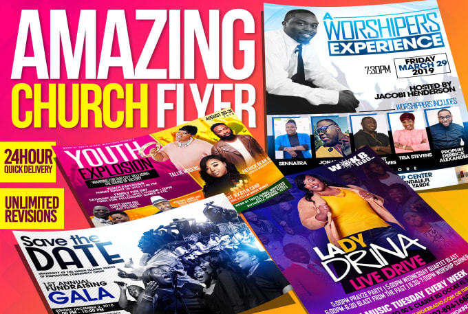 Gig Preview - Design an outstanding church flyer