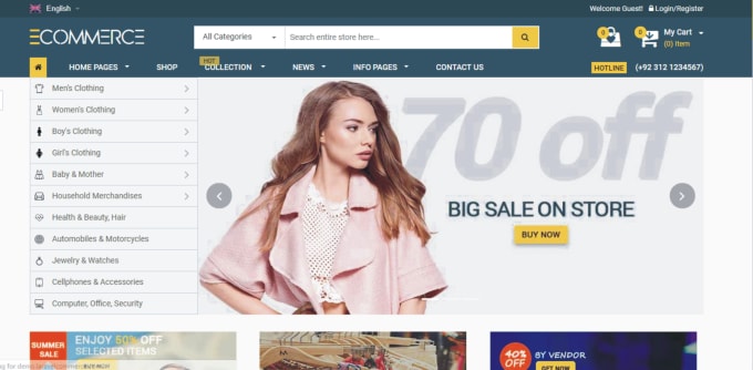 Bestseller - build ecommerce website professionally online store