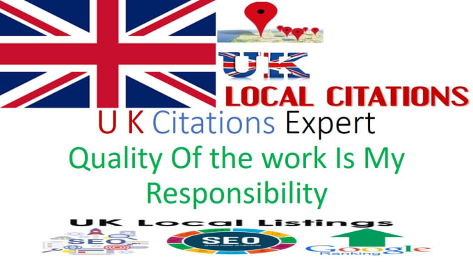 Gig Preview - Do 200 UK local seo citations for rank local business