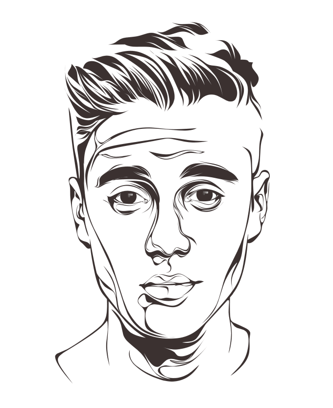 Gig Preview - Make line art vector justin from your photos not until 24 hours