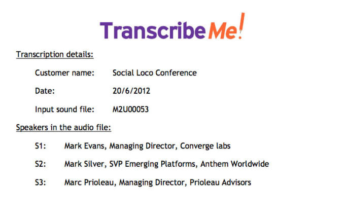 Gig Preview - Transcribe any audio or video in arabic or english