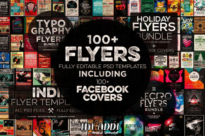 Gig Preview - Design facebook cover page,header,banners ads