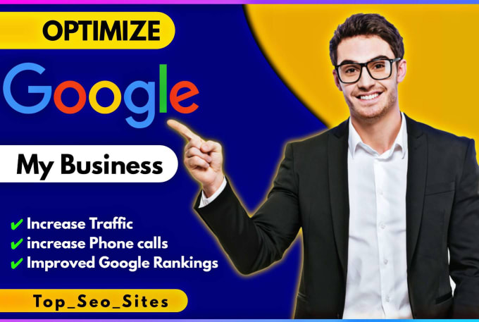 Gig Preview - Optimize your google my business listing improve gmb ranking