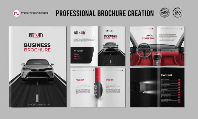 Gig Preview - Design professional brochure, booklet or catalog