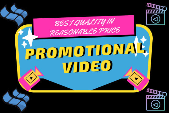 Gig Preview - Create a professional promotional video to boost