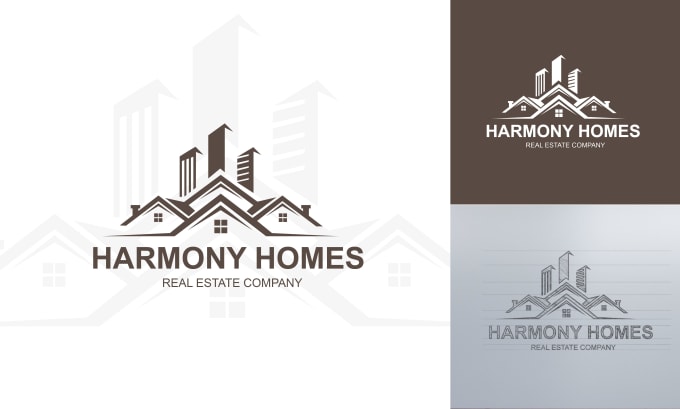 Gig Preview - Do professional real estate and property logo design