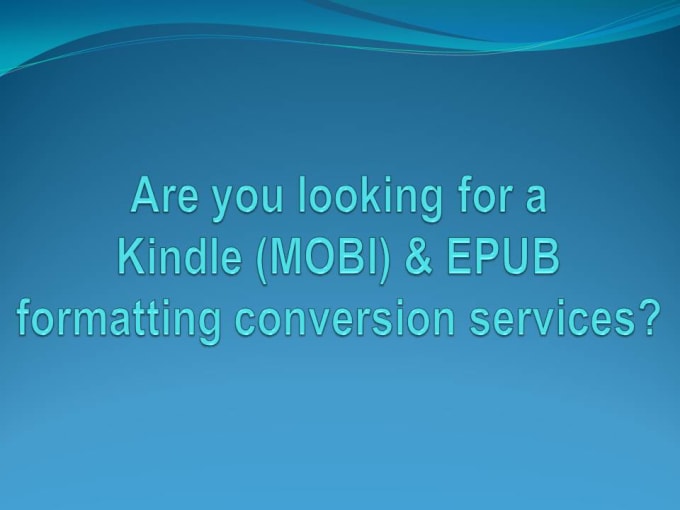 Bestseller - convert your document into epub format