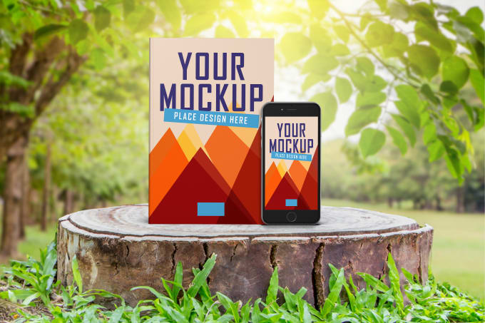 Gig Preview - Create 3d book cover mock up in 20 different styles