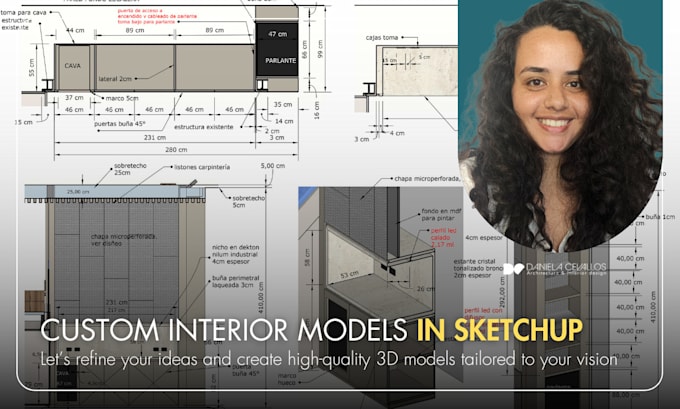 Gig Preview - Design any furniture that you need in sketch up