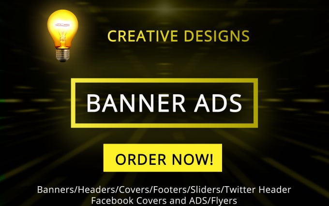 Gig Preview - Design professional banner ads