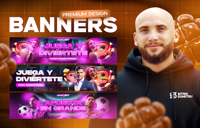 Gig Preview - Design premium and professional banner