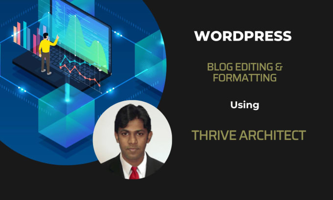 Gig Preview - Create beautiful blog post with thrive architect