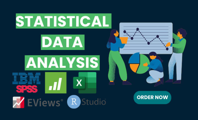 Gig Preview - Statistical analysis service spss, rstudio, minitab, eviews, excel