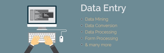 Gig Preview - Do data entry, excel work, copy paste and related jobs