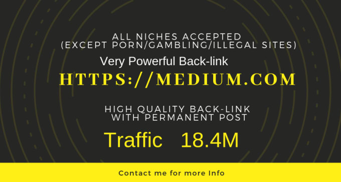 Gig Preview - Do guest post on high quality site da 95 traffic 18,4 m