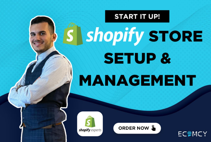 Gig Preview - Our agency will build and manage your dropshipping shopify store website