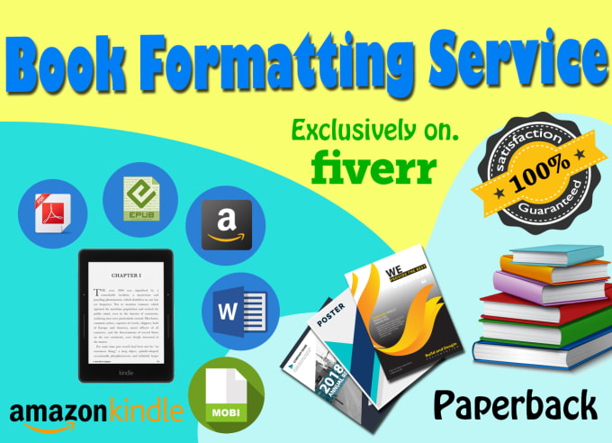 Gig Preview - Do book formatting for amazon KDP or other platforms