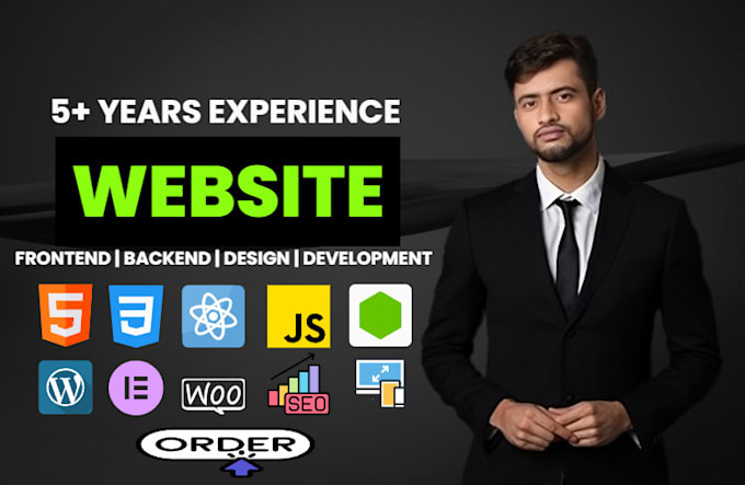 Gig Preview - Build responsive wordpress website design development