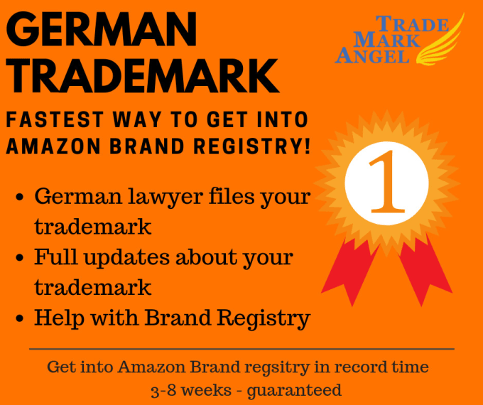 Gig Preview - File your tm in germany, fast tm for amazon brand registry