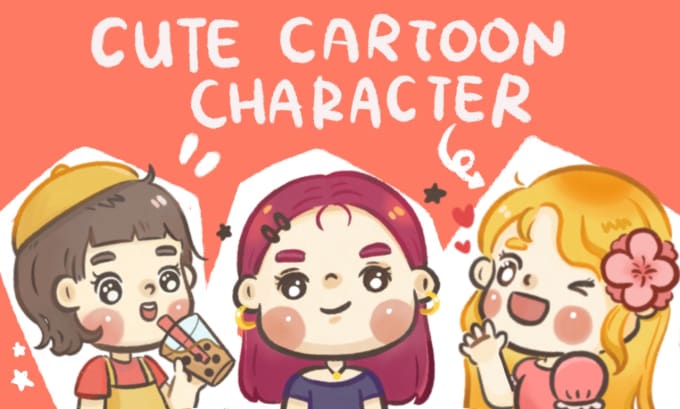 Gig Preview - Draw you into cute chibi cartoon character