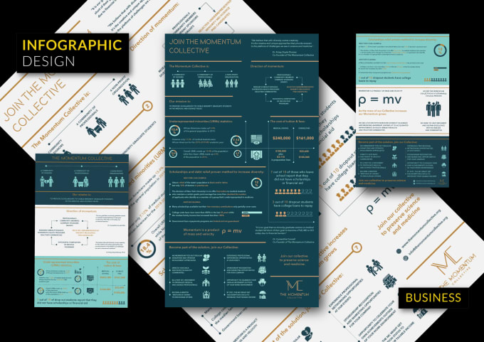 Gig Preview - Create professional business infographic design