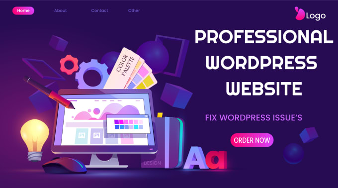 Gig Preview - Do professional wordpress website creation and theme installation services