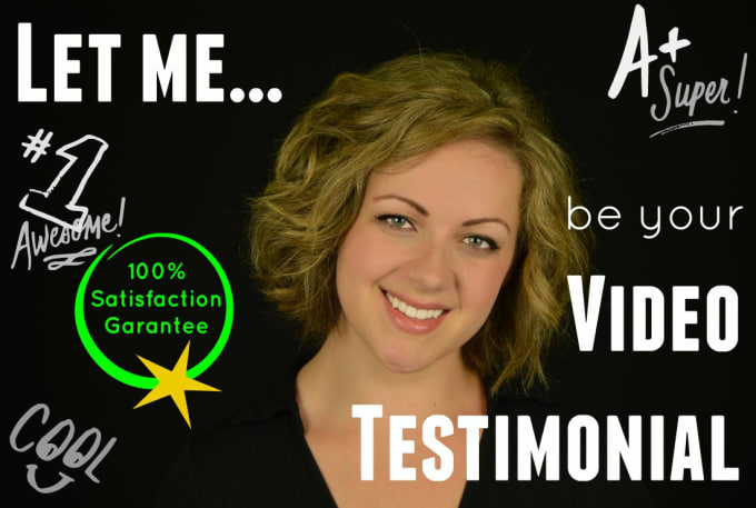 Gig Preview - Create your perfect video testimonial in HD