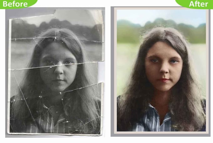 Gig Preview - Photo restoration services for you