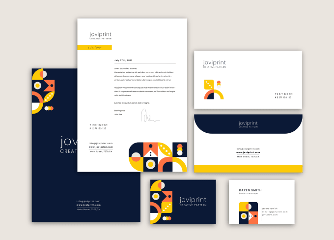 Gig Preview - Design awesome business card and branding stationary for you