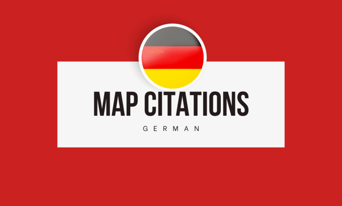 Gig Preview - Build up to 250 german map points to improve local seo