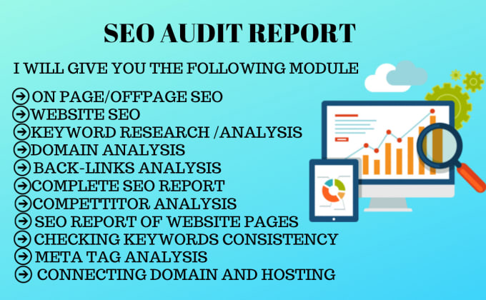 Gig Preview - Provide you SEO audit,competitor analysis and action plan