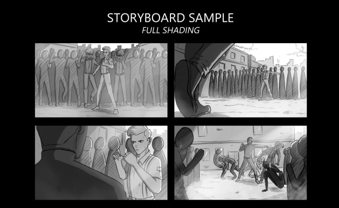 Gig Preview - Create storyboard for film, animation, and commercials