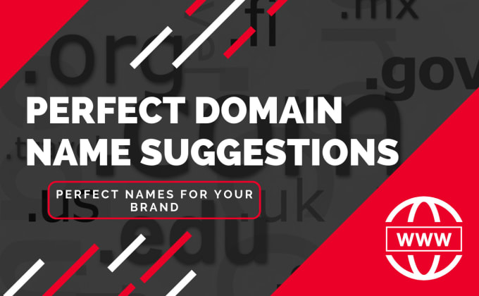 Gig Preview - Find perfect domain name for your brand or business