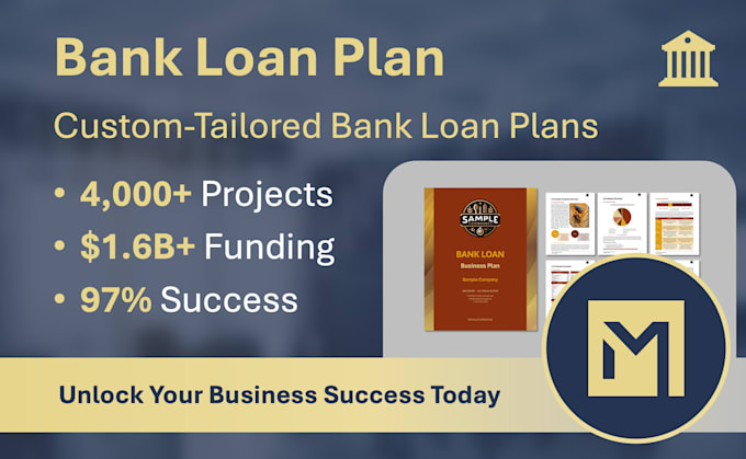 Gig Preview - Prepare a bank loan business plan