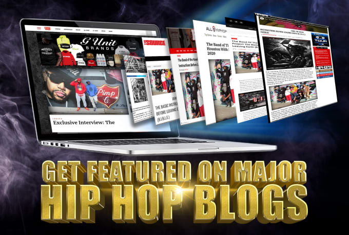 Gig Preview - Promote your music on a major hip hop music blog or magazine