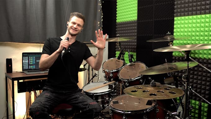 Gig Preview - Record killer acoustic drums as your studio session drummer