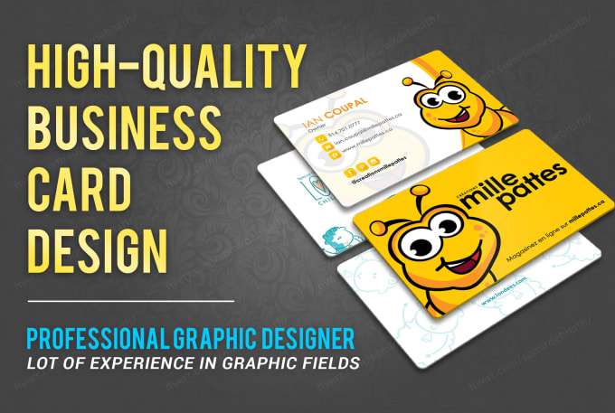 Gig Preview - Design a fun looking business card