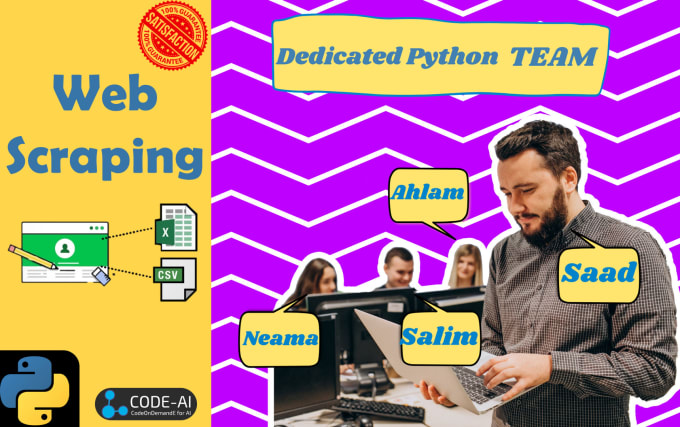 Gig Preview - Do python web scraping and data mining