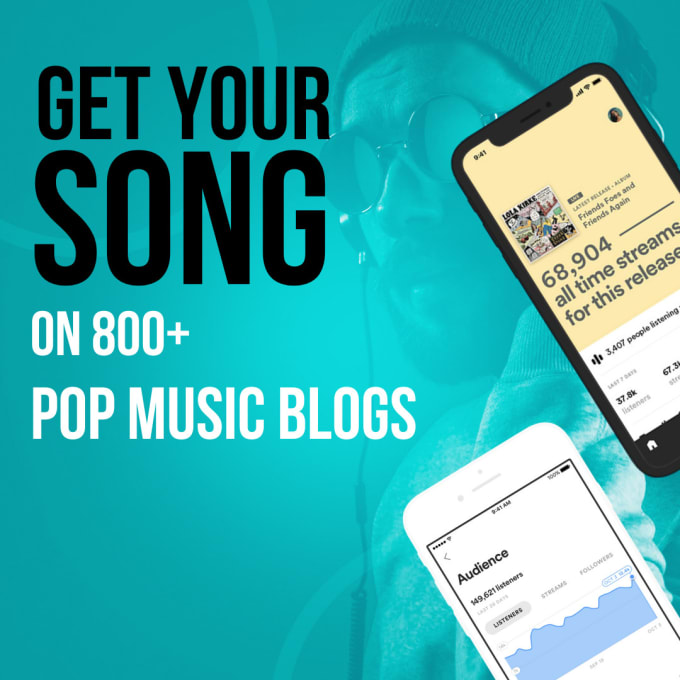 Gig Preview - Submit your track to 800 pop music blogs