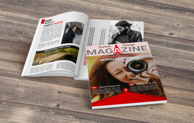 Gig Preview - Create fantastic and creative magazine catalogue design